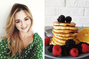 Cytrynowe Pancakes biszkoptowe