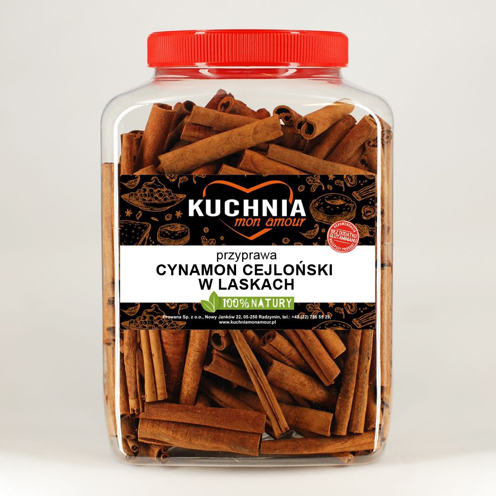 Cynamon Cejloński w laskach 500 G