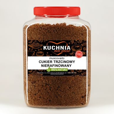 Cukier trzcinowy nierafinowany Muscovado