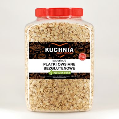 Płatki owsiane bezglutenowe