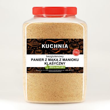 Panier bezglutenowy z mąką z manioku