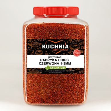 Papryka chips czerwona