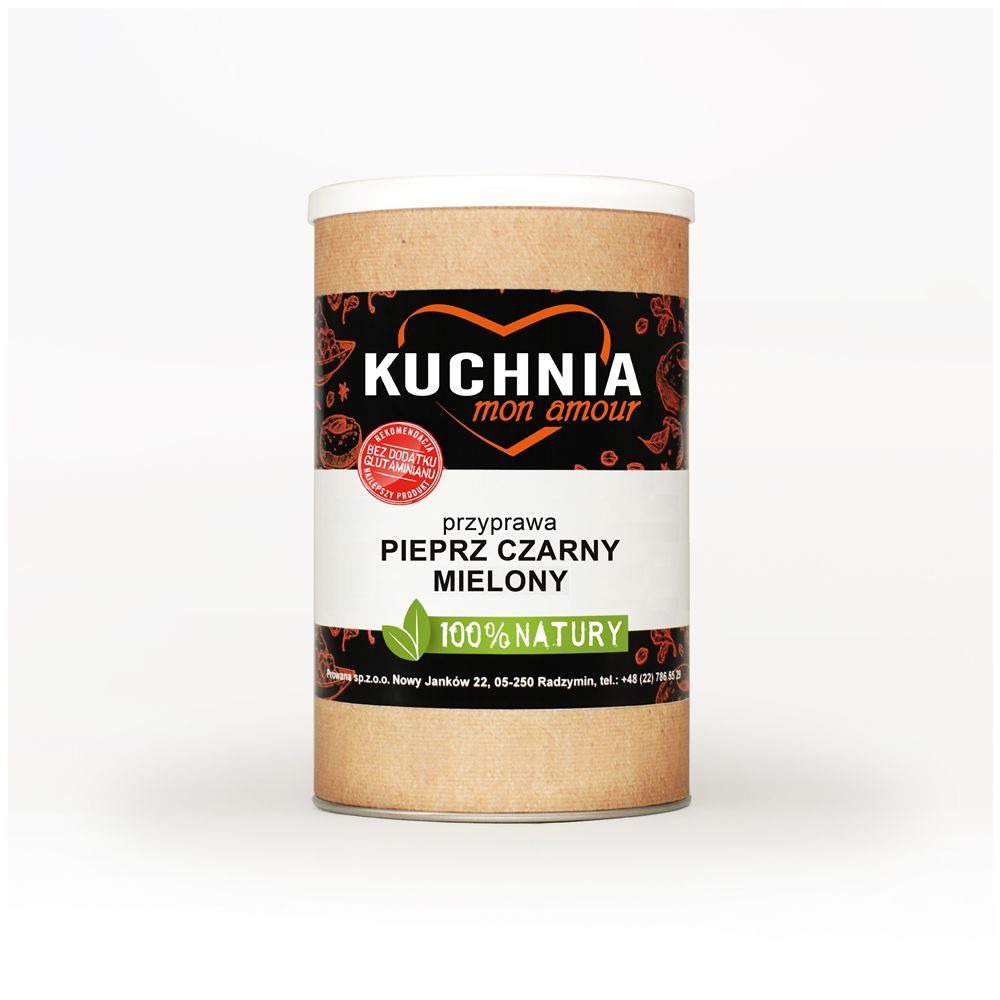 Pieprz czarny mielony 200g