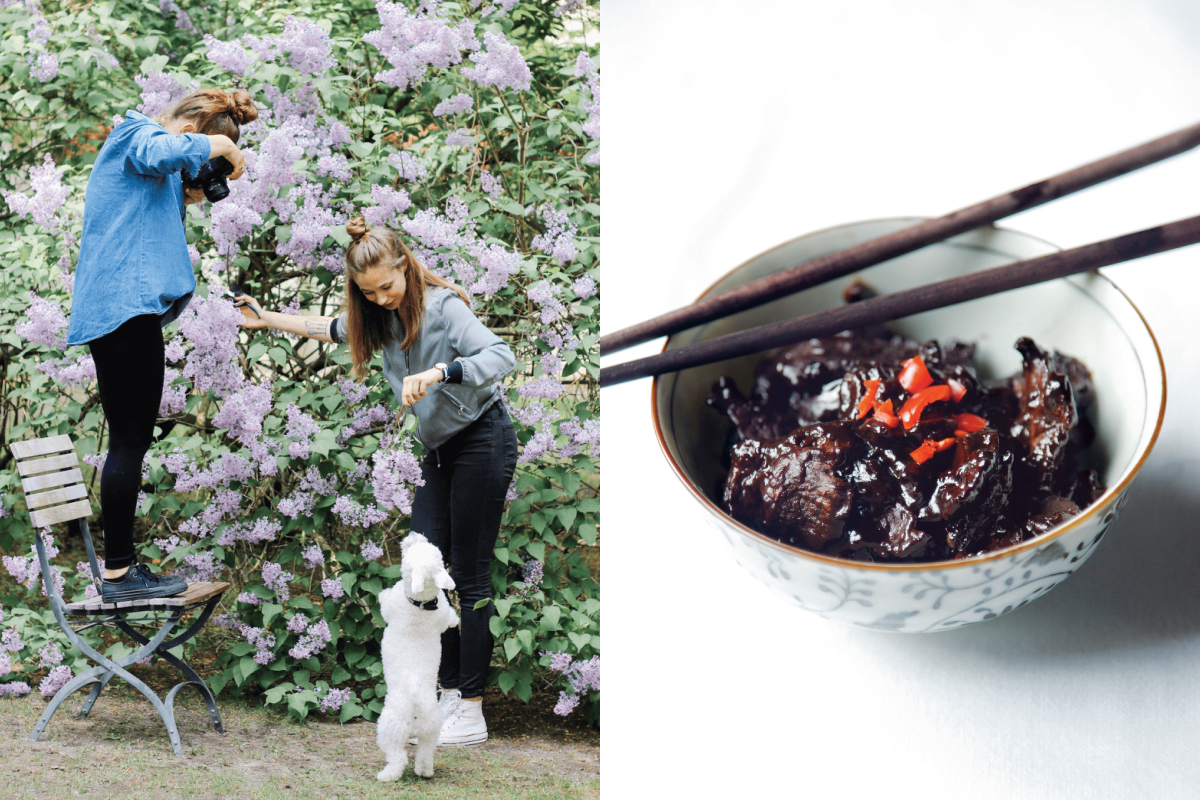 Wołowina w sosie czekoladowym z chili